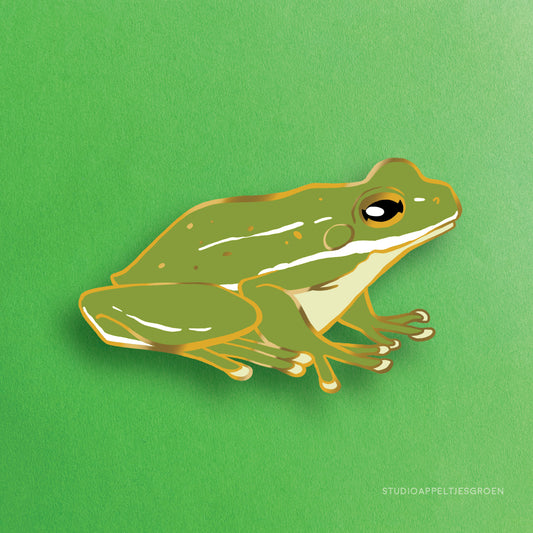Enamel pin | American Green Tree Frog