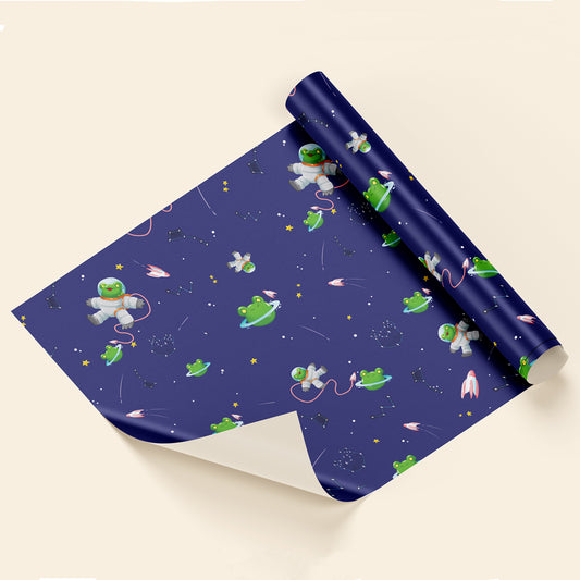 Wrapping paper | Explore space with Floris