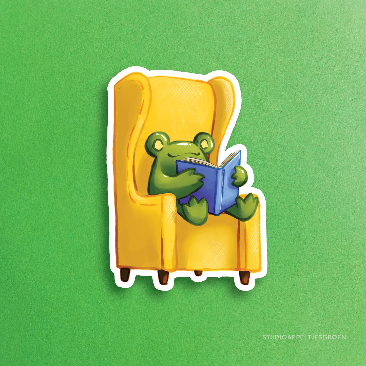 Vinyl sticker | Reading chair