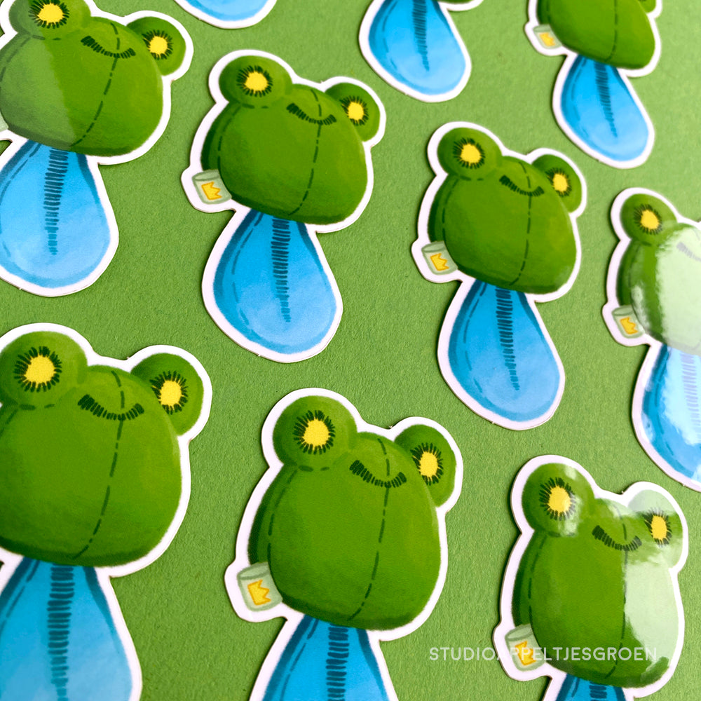 Vinyl sticker | Tadpole plush