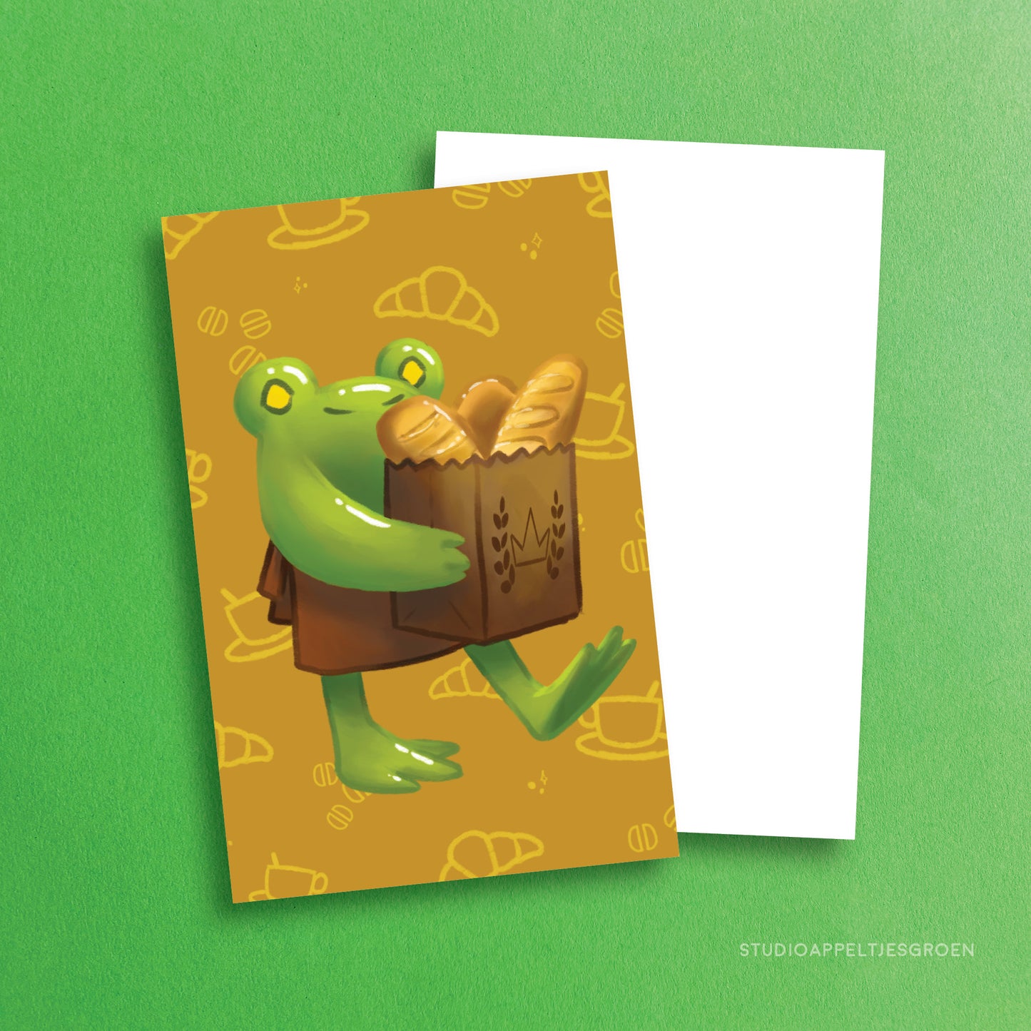 Postcard | Frog Bread delivery