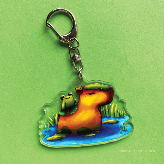 Acrylic charm | Capybara
