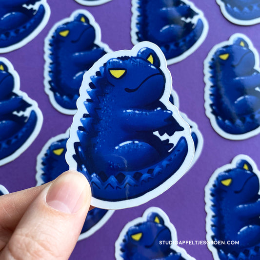 Vinyl sticker | Gojira dino frog