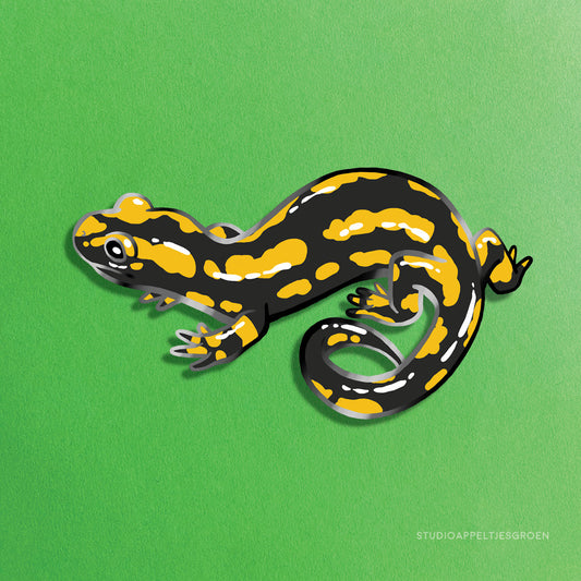 Enamel pin | Fire Salamander