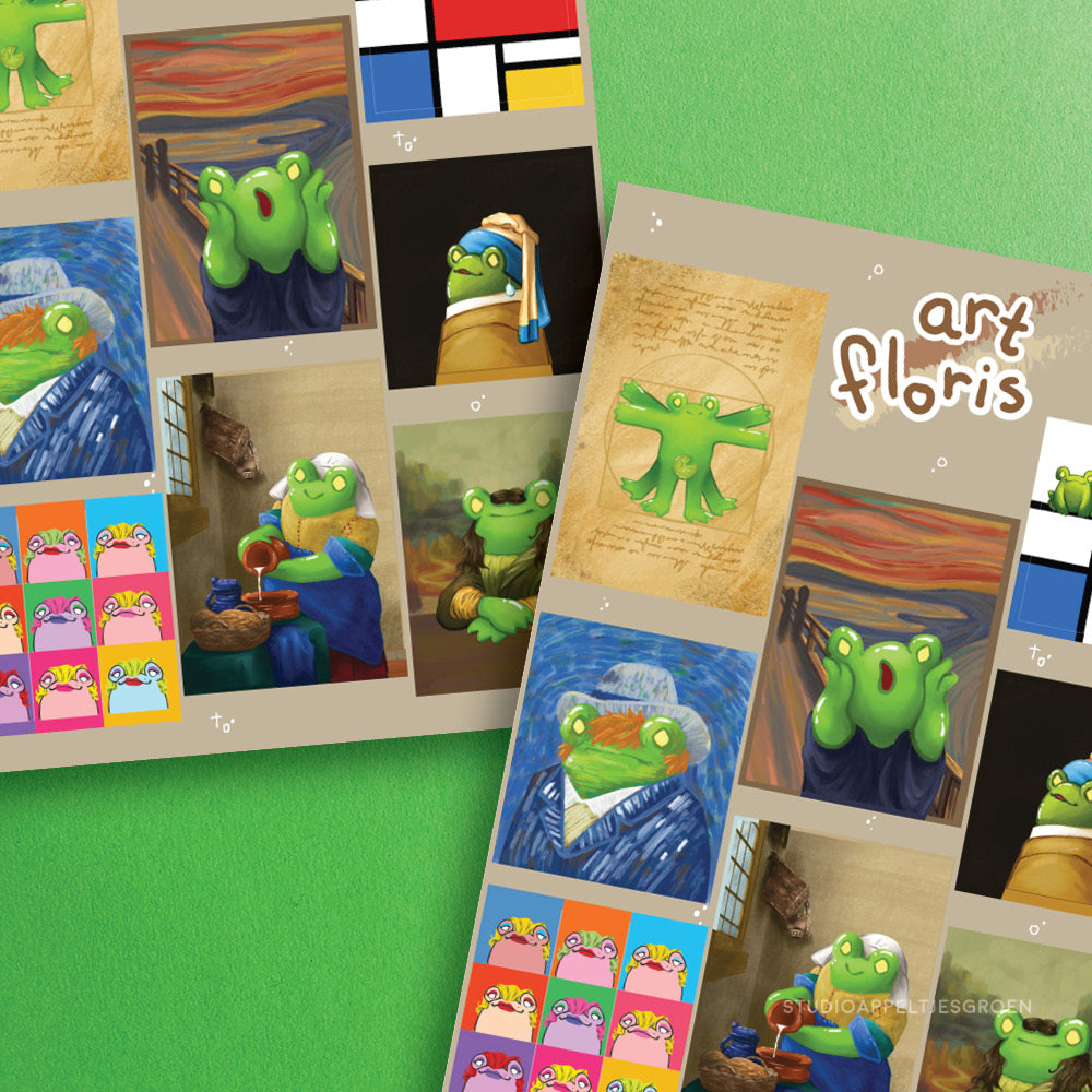 Sticker sheet | Art Floris