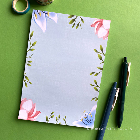 Notepad A5 | Flowers