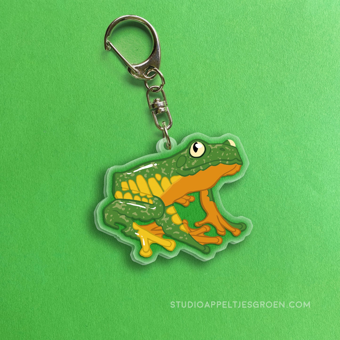 Acrylic charm | Fringed tree frog