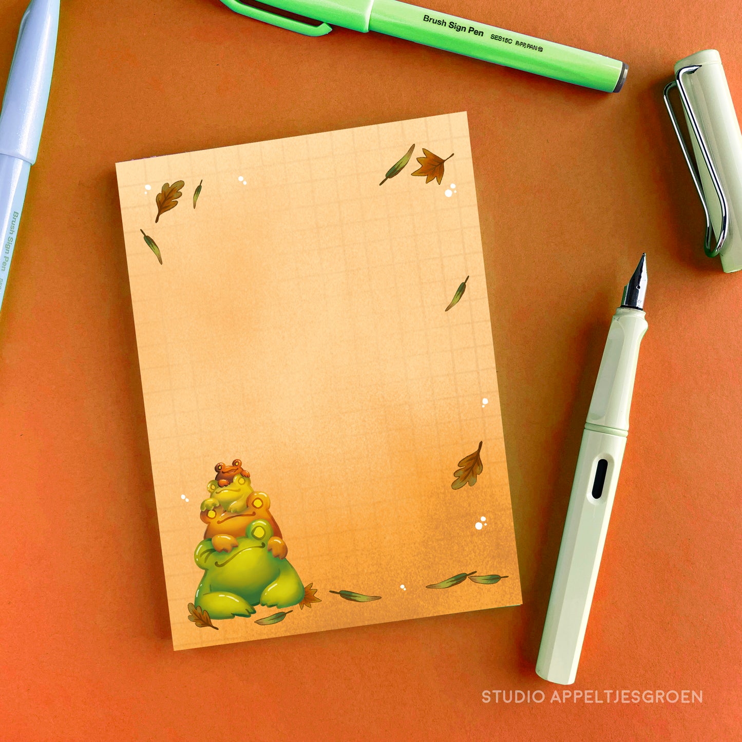 Notepad | Frog stack