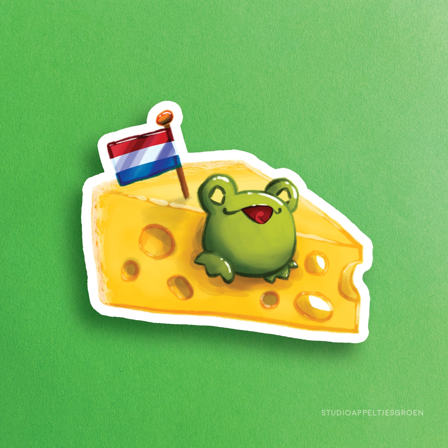 Vinyl sticker | Cheese
