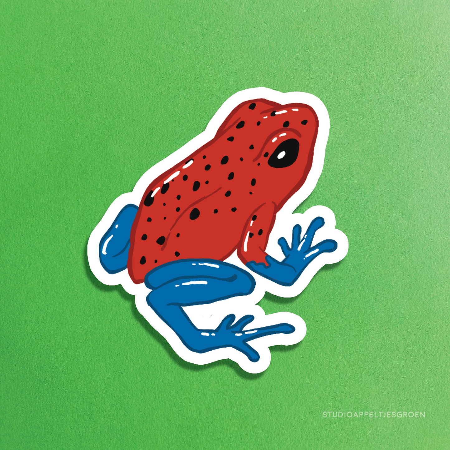Magnet | Strawberry frog
