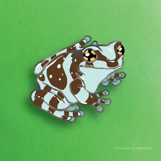 Enamel pin | Amazon Milk Frog
