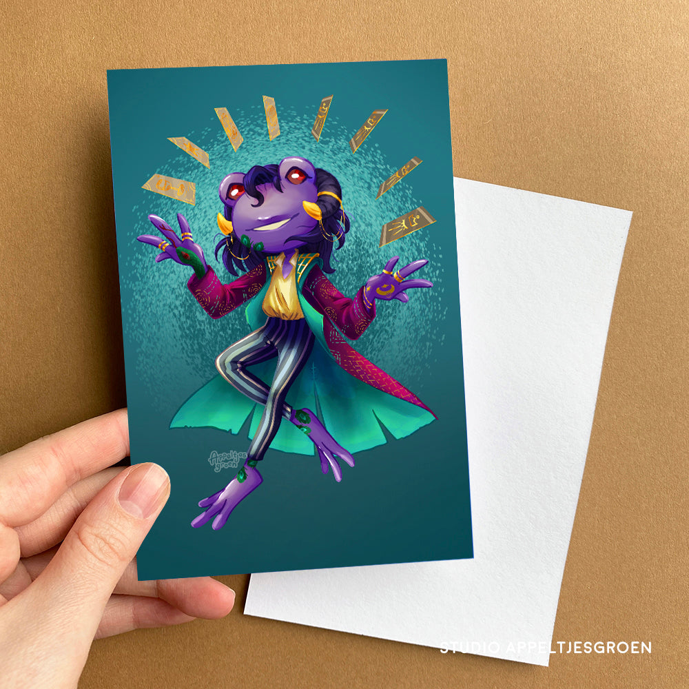 Critical Role | Mollymauk Tealeaf mini print