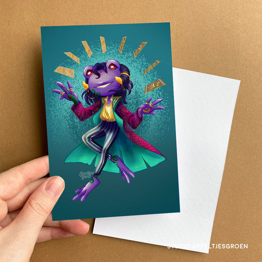 Critical Role | Mollymauk Tealeaf mini print