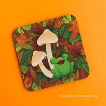 Load image into Gallery viewer, Coaster | Mushrooms frog
