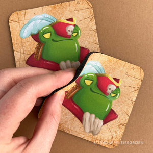 Coaster | Pirate captain frog