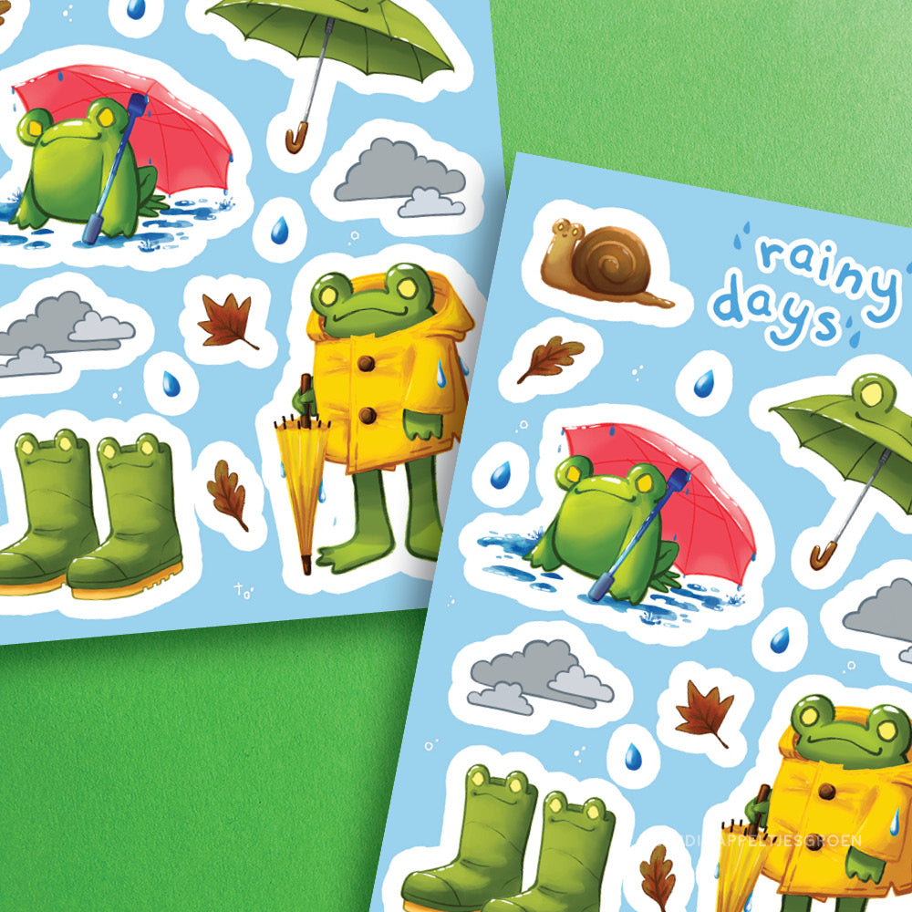 Sticker sheet | Rainy Days