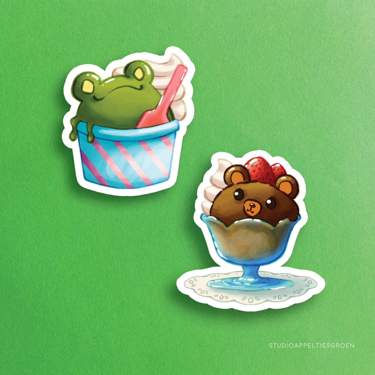 Vinyl sticker | Ice buddies
