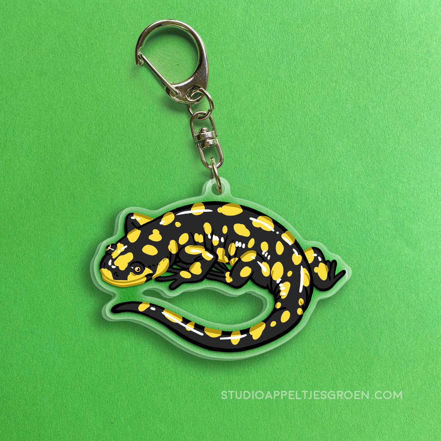 Acrylic charm | Tiger Salamander