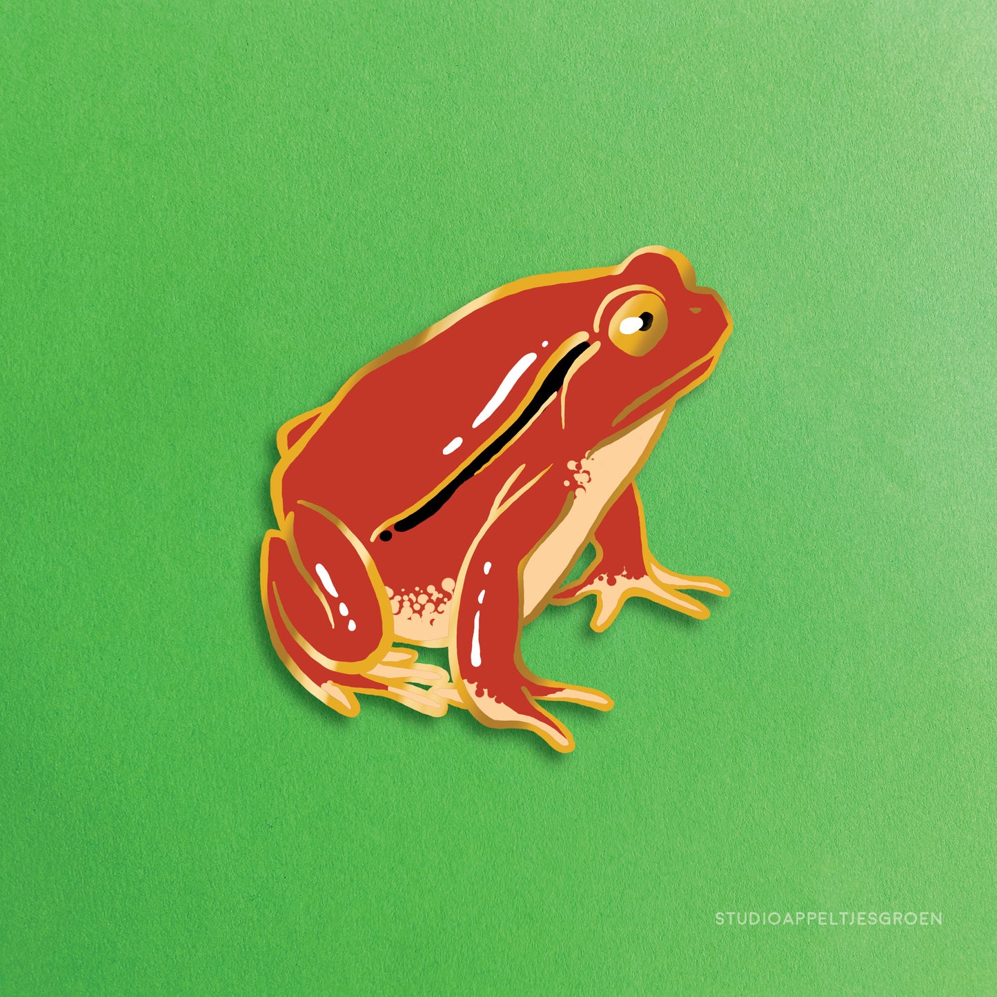 Enamel pin | Tomato Frog