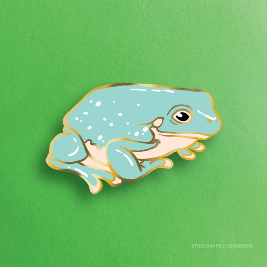 Enamel pin | White's Tree Frog