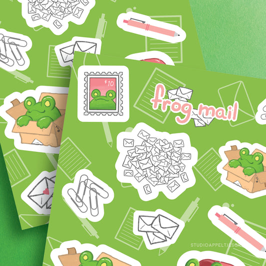 Sticker sheet | Frog Mail