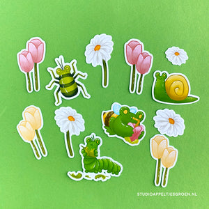 Sticker pack | Insects with Floris
