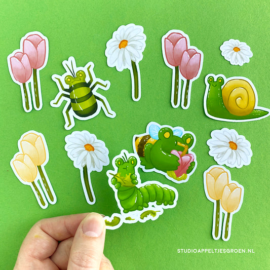Sticker pack | Insects with Floris