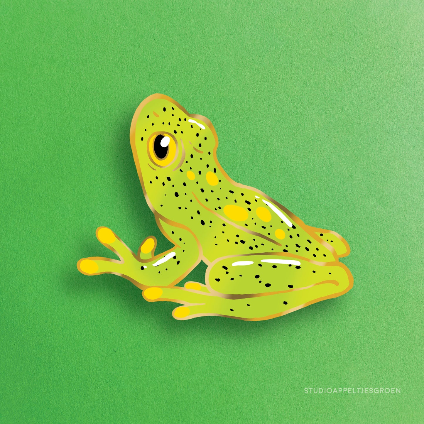 Enamel pin | Northern Glass Frog