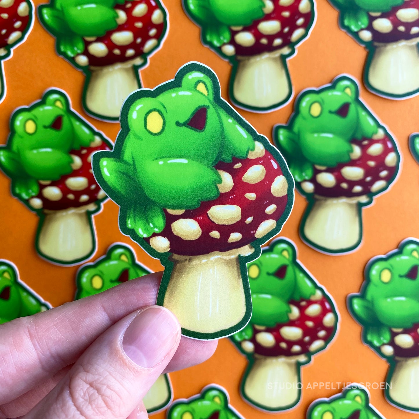 Vinyl sticker | Amanita frog