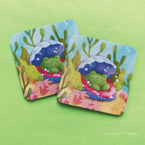 Coaster | Oyster frog