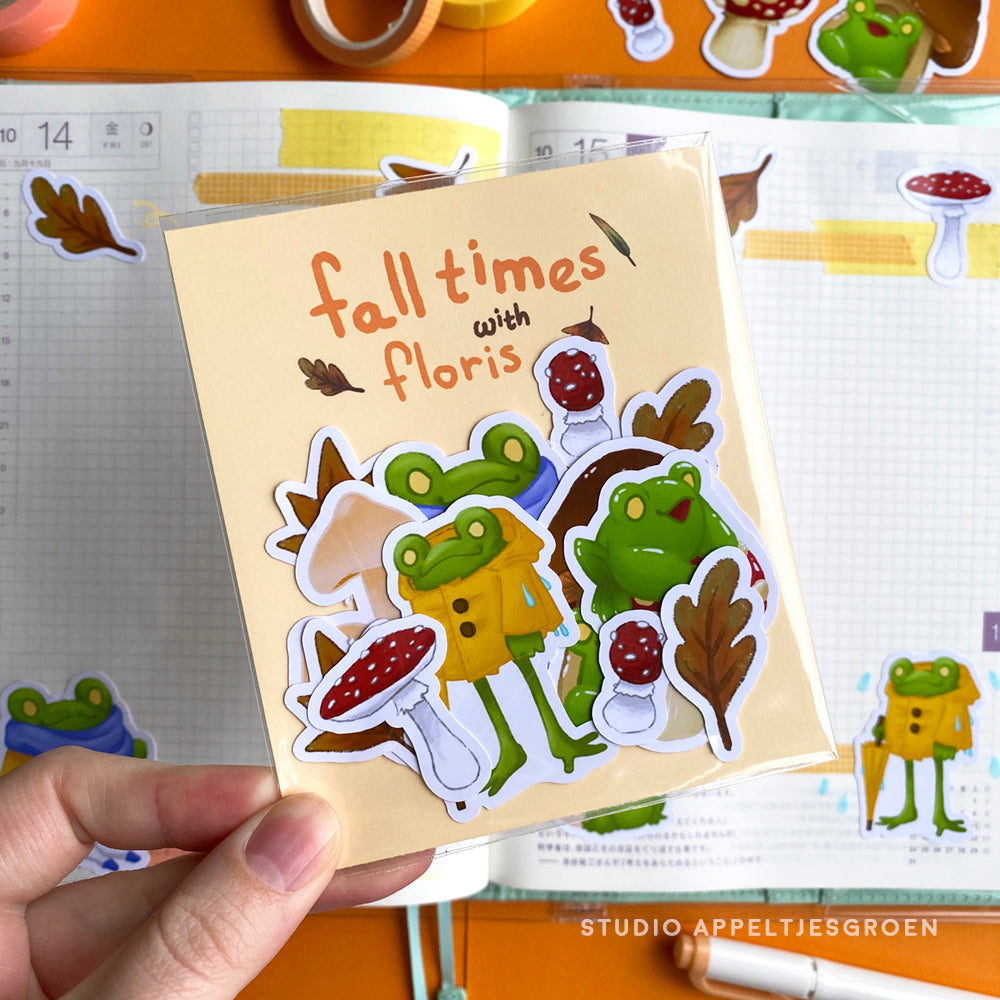 Sticker pack | Fall times with Floris