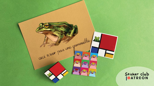 Frog Mail | Visit the art museum with Floris the Frog