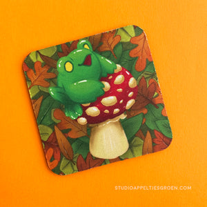 Coaster | Amanita frog