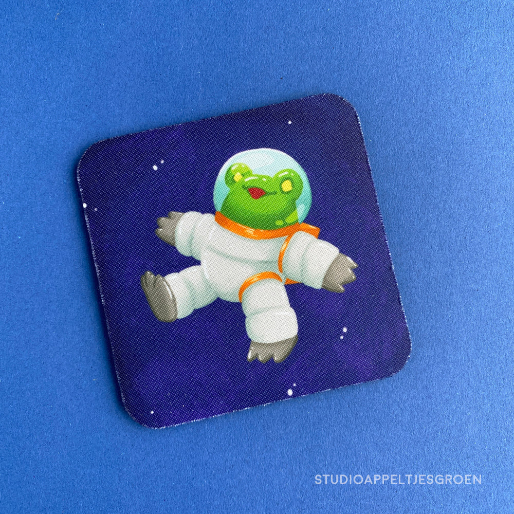 Floris the Frog | Astronaut coaster