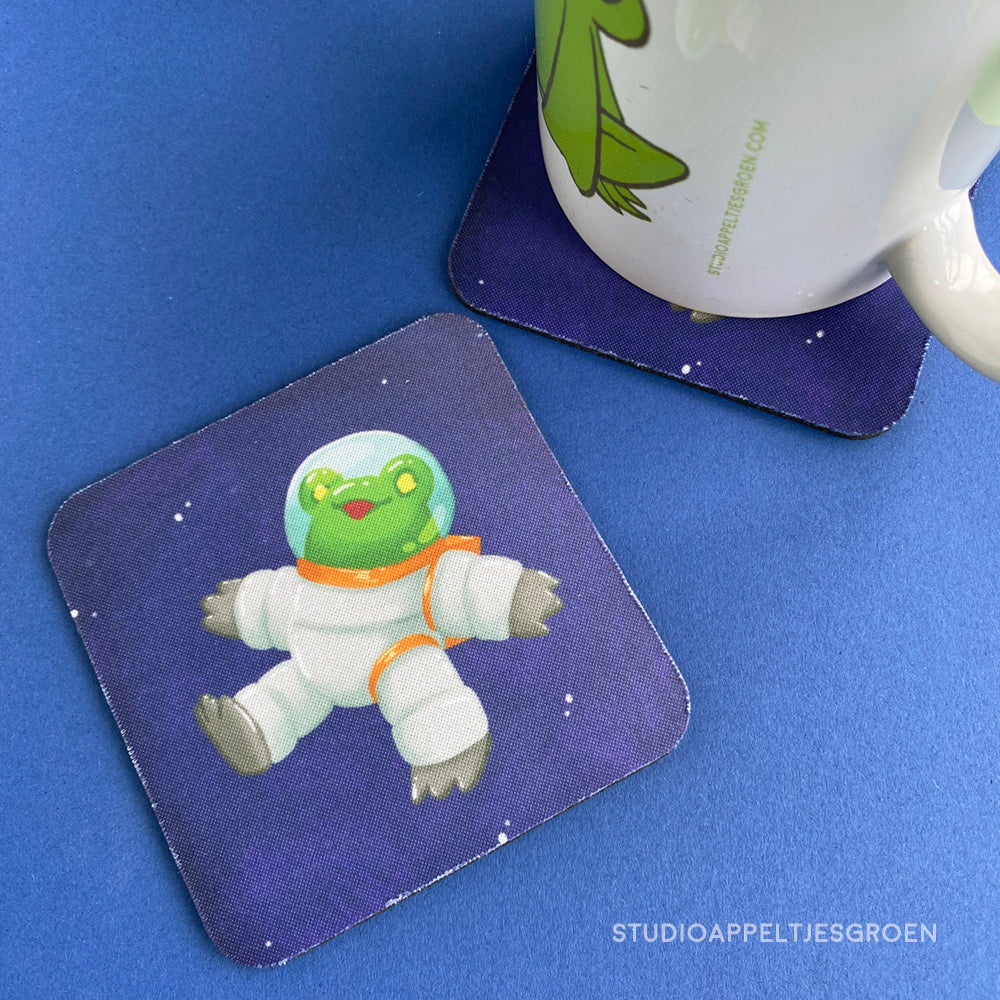 Coaster | Astronaut frog