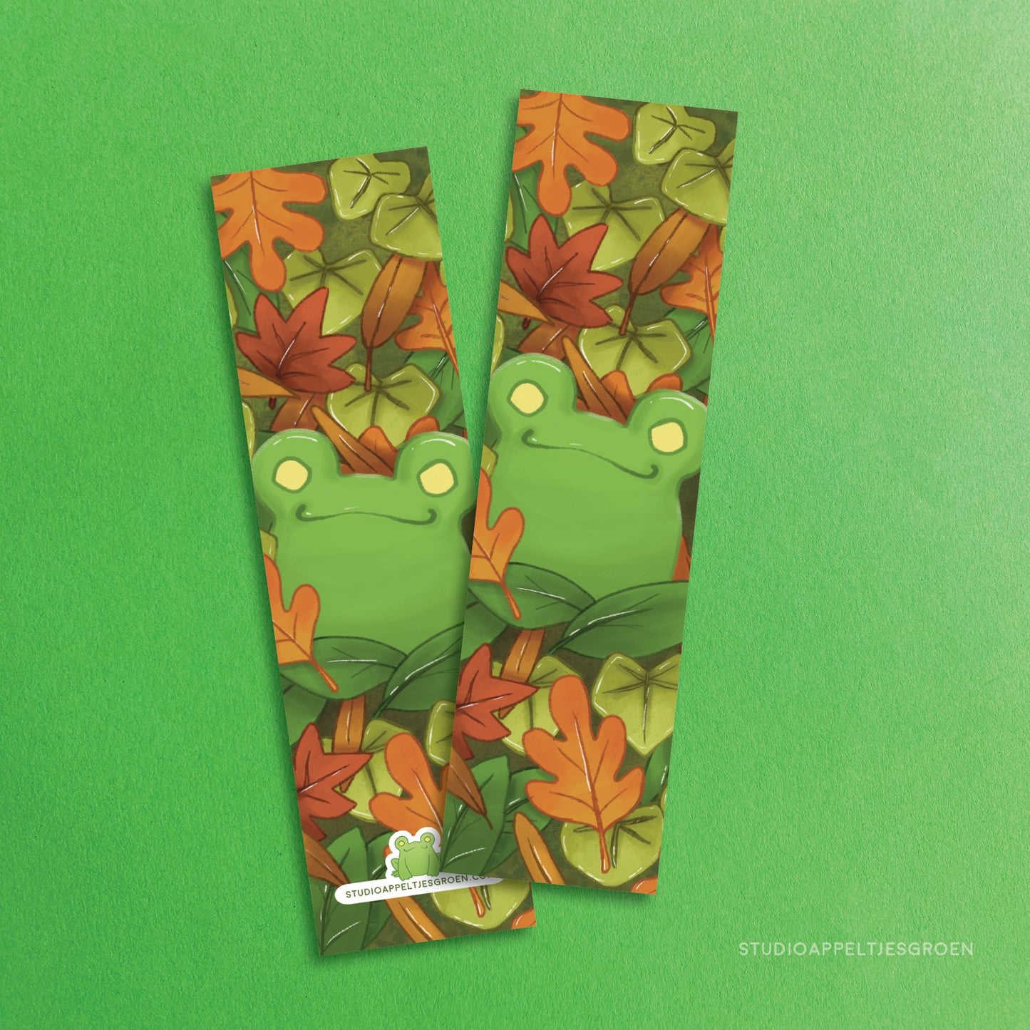 Bookmark | Fall frog