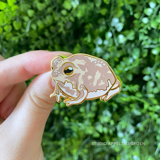 Enamel pin | Desert Rain Frog