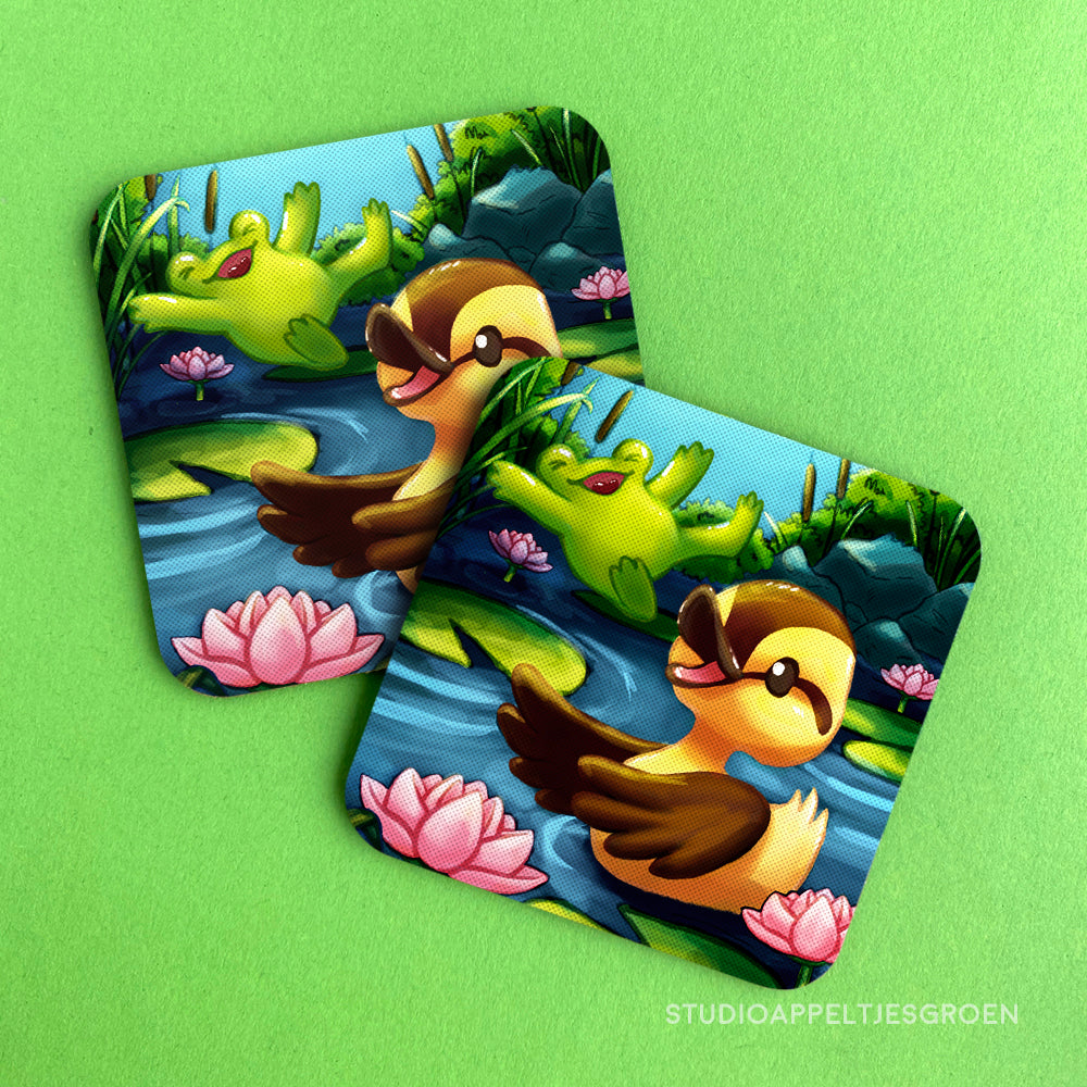 Coaster | Duck pond