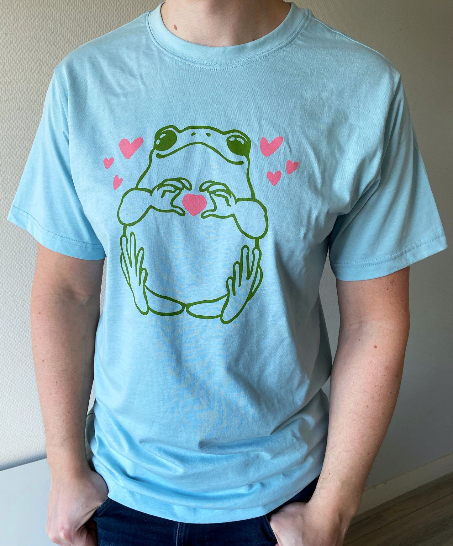 T-shirt | Frog lover (Blue)