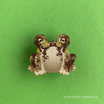 Wood pin | Desert rain frog