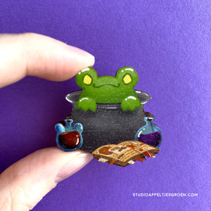 Frog Mail | Cauldron Wood pin