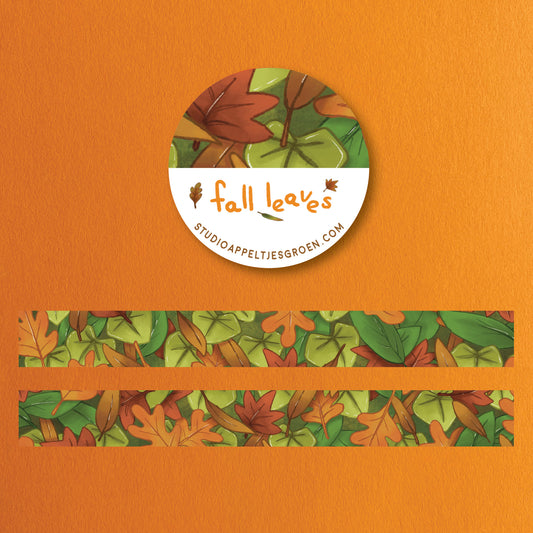 Washi tape | Herfst bladeren