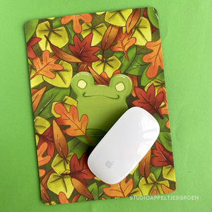 Floris the Frog | Fall Floris mouse pad