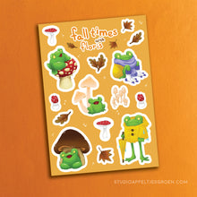 Load image into Gallery viewer, Sticker sheet | Fall times with Floris
