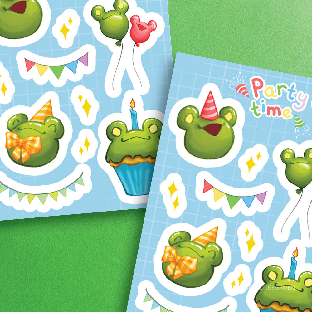 Sticker sheet | Party Time