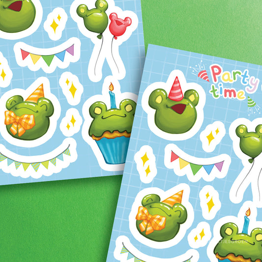 Sticker sheet | Party Time