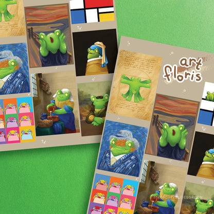 Sticker sheet | Art Floris