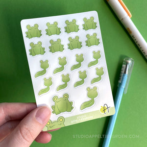 Stickers sheet | Floris the Frog