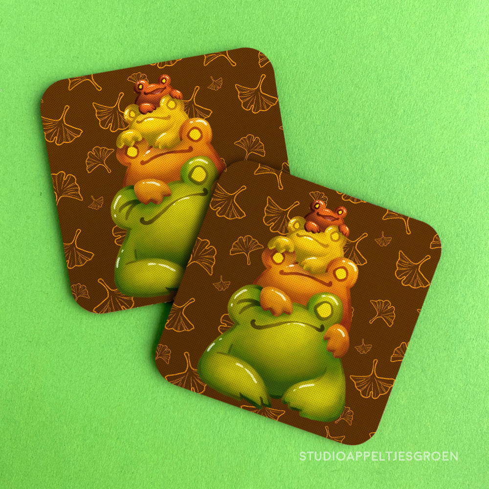 Coaster | Frog stack