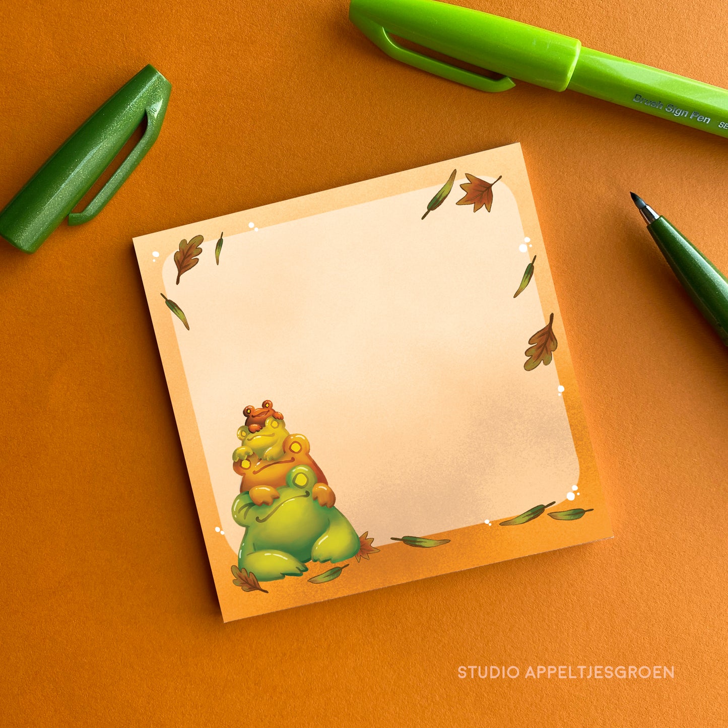 Notepad | Frog stack